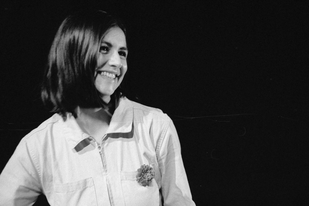 Clémentine COUTANT sur le tournage de Joséphine la cantatrice ou le peuple des souris